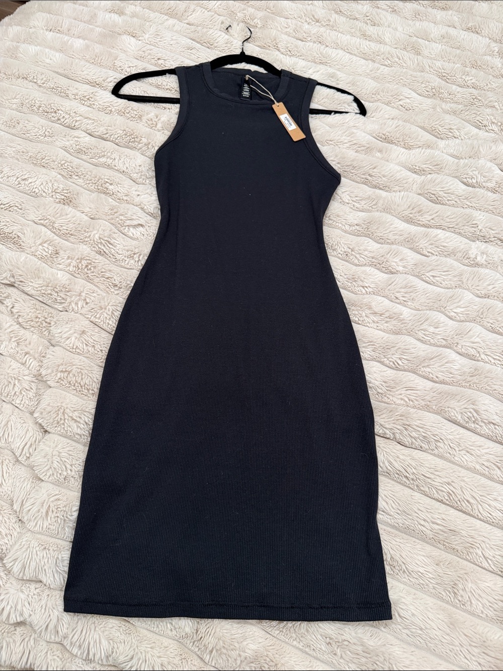 Skims ribbed tank dress